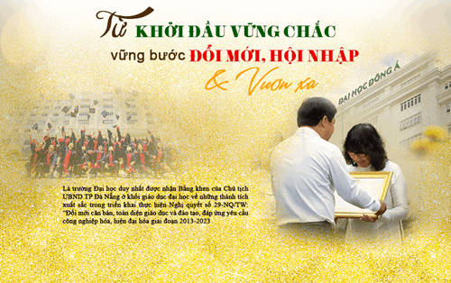 Đại học Đông Á là đơn vị xuất sắc trong đổi mới toàn diện giáo dục đào tạo theo NQ/29TW