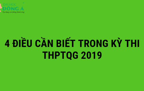 Gỡ rối trước ngày thi tốt nghiệp THPT QG 2019