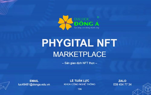 UDA21: Phygital NFT Marketplace (Sàn giao dịch NFT thực tế ảo song hành)