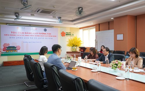 Enhancement of interaction between lecturers and students in Korean language teaching.