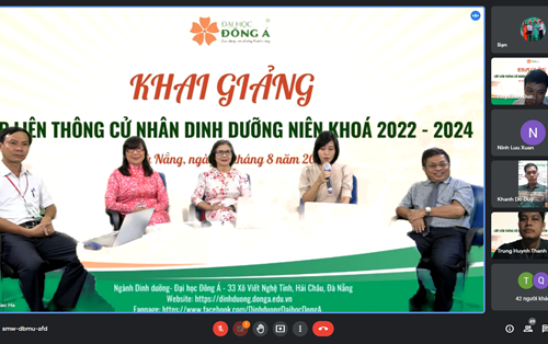 Khai giảng khóa đầu tiên chương trình “Liên thông cử nhân Dinh Dưỡng”