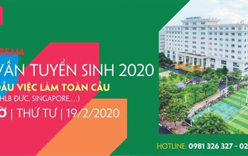 Livestream số 1- Đón đầu việc làm toàn cầu cùng ĐH Đông Á