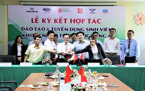 Thêm 6 doanh nghiệp “bắt tay” chương trình hợp tác đào tạo và cung ứng nhân sự ngành Ô tô