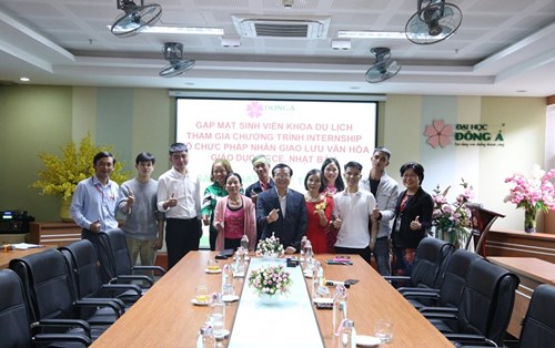 Gặp mặt sinh viên khoa Du lịch internship và làm việc tại IFECE, Nhật