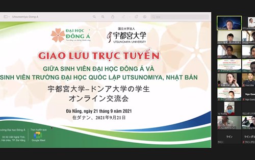 Giao lưu sinh viên quốc tế với Đại học quốc lập Utsunomiya, Nhật Bản