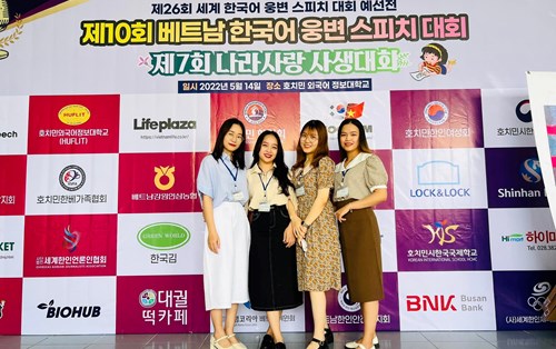 2 Giải 3 hùng biện tiếng Hàn K-SPEECH lần thứ 10 tại Việt Nam gọi tên sinh viên Ngôn ngữ Hàn ĐH Đông Á