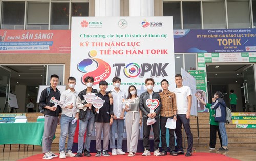 ĐH Đông Á là điểm thi chứng chỉ tiếng Hàn TOPIK 2023 duy nhất tại Đà Nẵng 