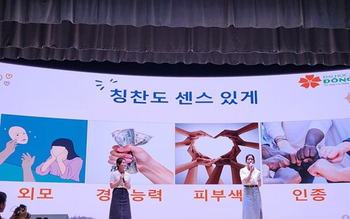 Giải Nhì hùng biện tiếng Hàn K-SPEECH lần thứ 11 thuộc về sinh viên ĐH Đông Á