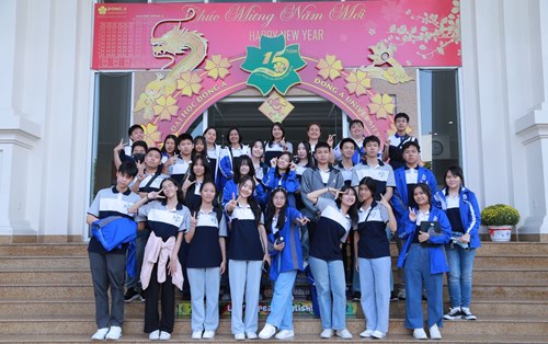 Học sinh THPT Thái Lan hào hứng giao lưu học thuật và văn hóa tại Đại học Đông Á