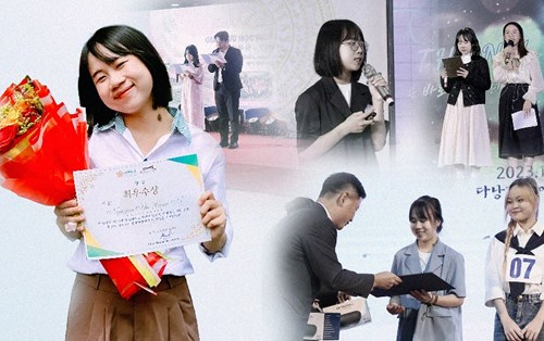 Nữ sinh Đại học Đông Á: từ nhiều giải thưởng đến nhiều lần bén duyên với MC tiếng Hàn 