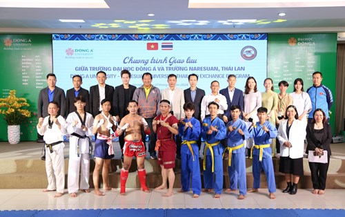 Đại học Đông Á: Tăng cường giao lưu văn hóa, thể thao Việt Nam – Thái Lan