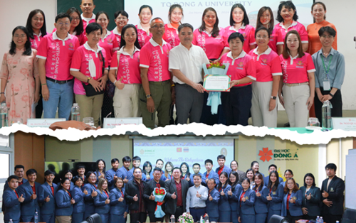 Dong A University Promotes Exchange Activities and Experience Sharing with Thai Universities