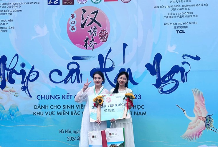 Nữ sinh năm 2 Đại học Đông Á tỏa sáng tại Cuộc thi “Nhịp cầu Hán ngữ” toàn quốc lần thứ 23 