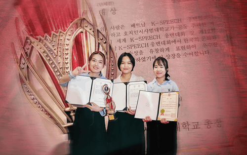 Sinh viên Đại học Đông Á là đại diện Việt Nam dự thi "Hùng biện tiếng Hàn thế giới lần thứ 28"