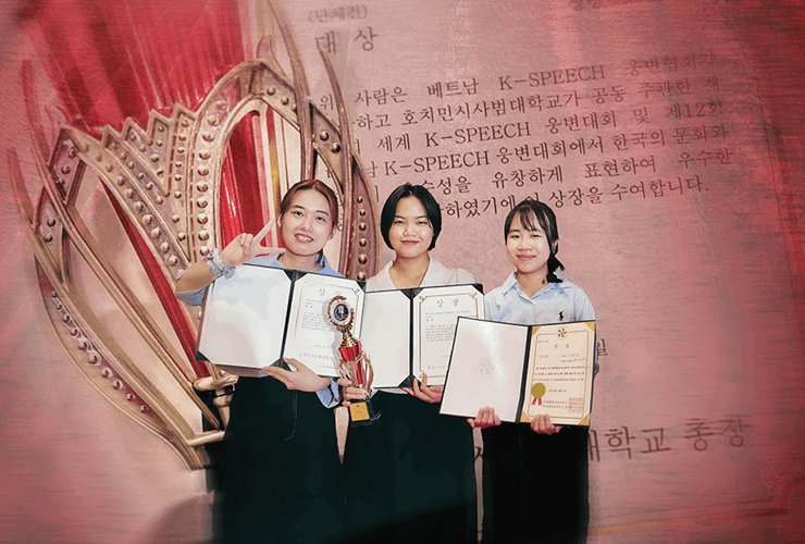 Sinh viên Đại học Đông Á là đại diện Việt Nam dự thi "Hùng biện tiếng Hàn thế giới lần thứ 28"