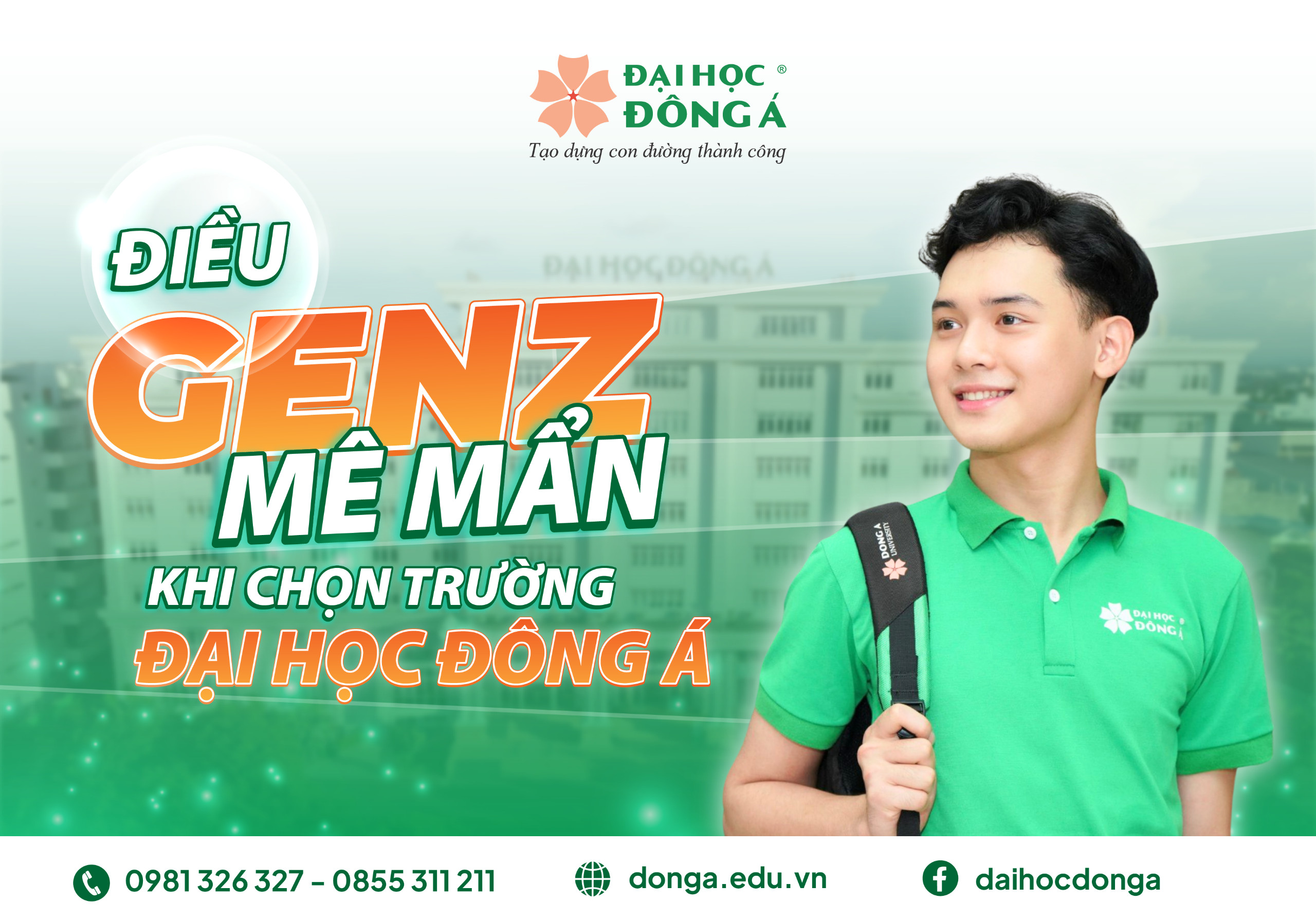 Điều GenZ mê mẩn khi chọn Đại học Đông Á 