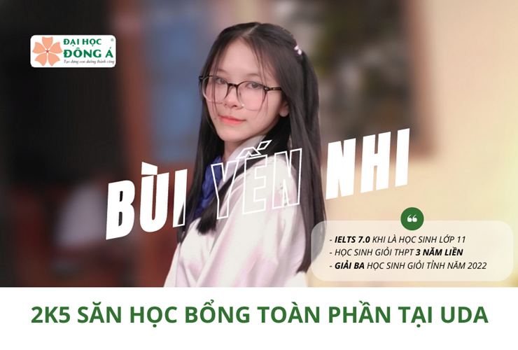 2K5 Săn học bổng toàn phần tại Đại học Đông Á
