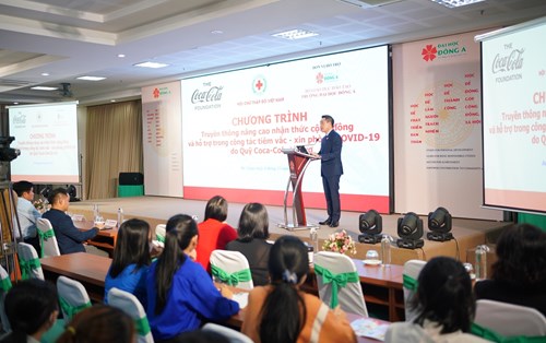 Đại học Đông Á là "điểm đến" đầu tiên Dự án “Truyền thông nâng cao nhận thức cộng đồng và hỗ trợ trong công tác tiêm vaccine phòng Covid-19”