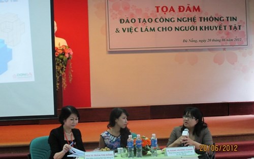 Đại học Đông Á triển khai dự án đào tạo CNTT cho người khuyết tật