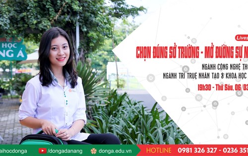 [Livestream số 3] Thí sinh được gỡ rối thắc mắc về nhóm ngành Công nghệ thông tin - Trí tuệ nhân tạo và Khoa học dữ liệu