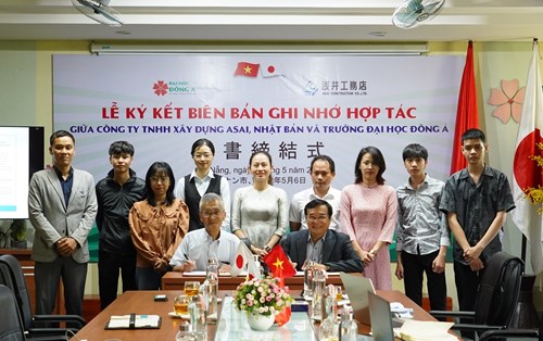 Hiệp hội AOTS Nhật dành gần 1 tỷ đồng tài trợ Dự án Internship cho sinh viên Xây dựng ĐH Đông Á