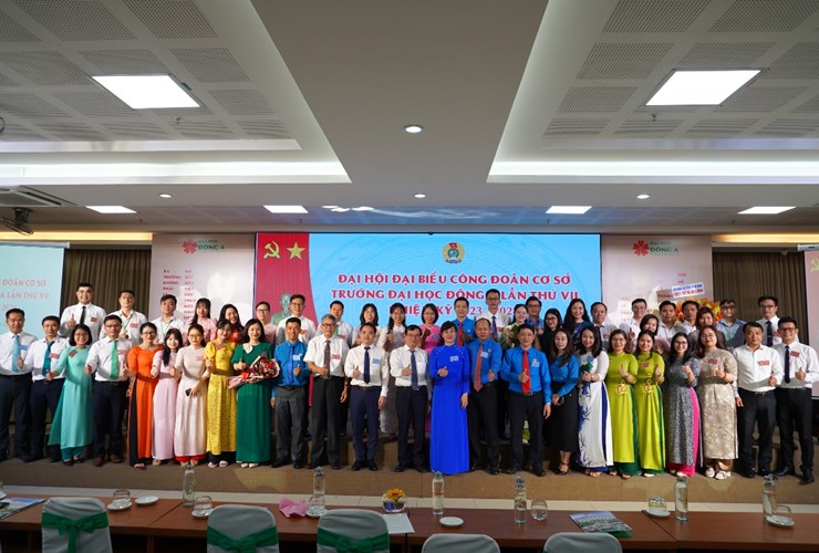 Ra mắt Ban Chấp hành Công đoàn Đại học Đông Á khóa VII nhiệm kỳ 2023–2028