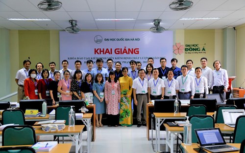 Khai giảng khoá Đào tạo Kiểm định viên Kiểm định chất lượng Giáo dục đại học và CĐ SP khóa 38