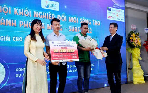Dự án cựu SV ĐH Đông Á giành giải Ba cuộc thi Khởi nghiệp Đổi mới sáng tạo TP. Đà Nẵng năm 2022