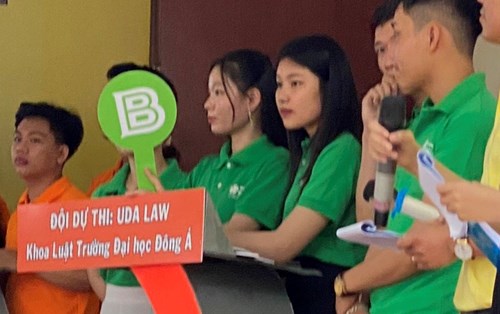 Sinh viên Luật Đại học Đông Á sẵn sàng 'bùng cháy' tại cuộc thi sở hữu trí tuệ