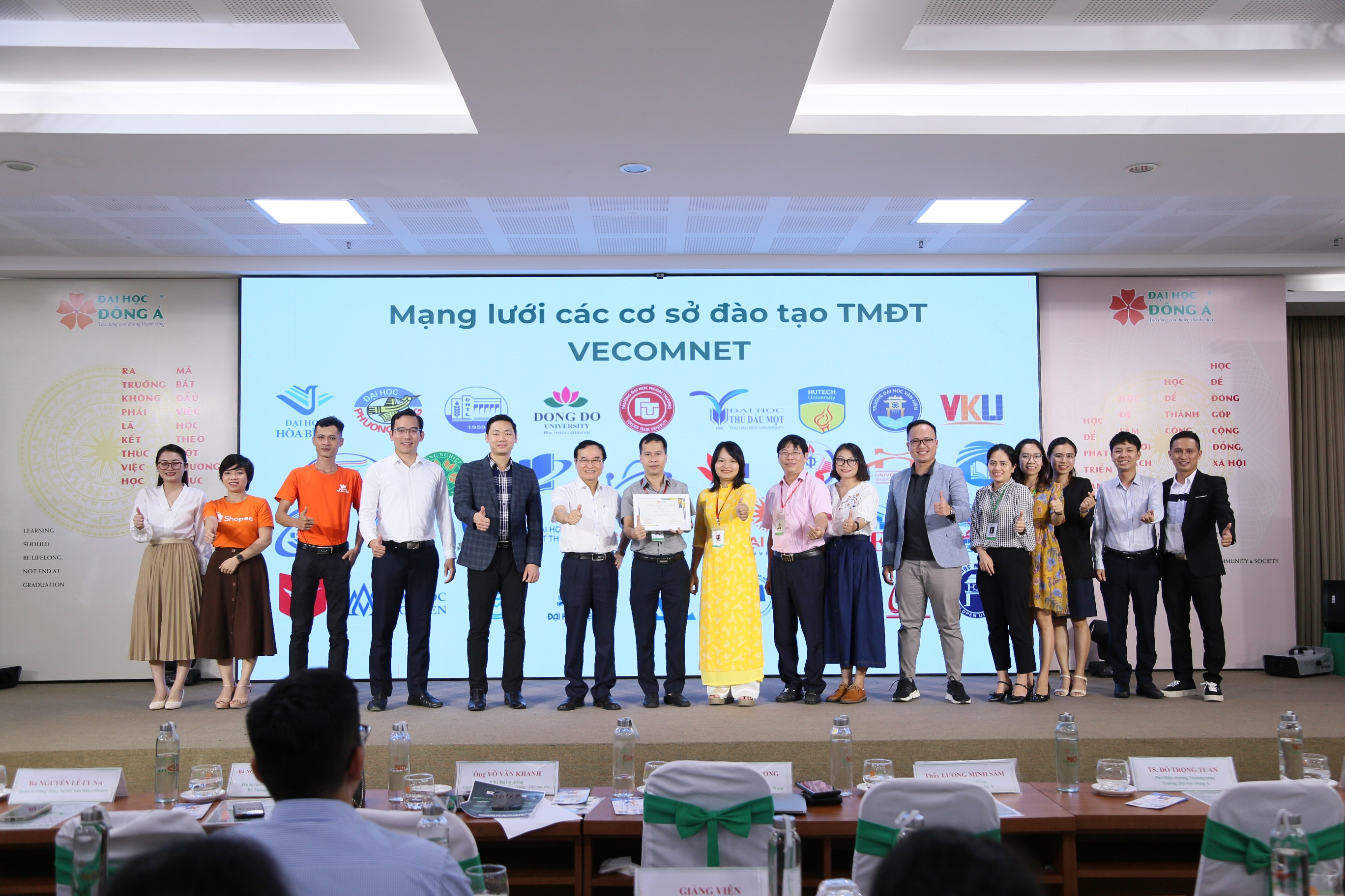 Đại học Đông Á là thành viên thứ 33 mạng lưới các cơ sở đào tạo thương mại điện tử Việt Nam