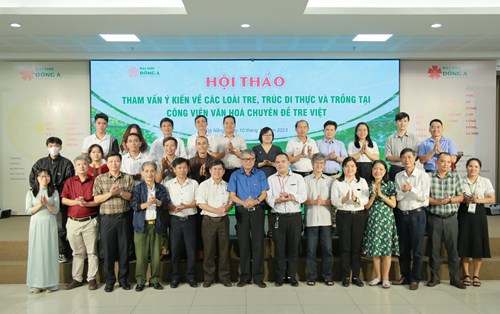 Hội thảo khoa học “Tham vấn ý kiến về các loài tre, trúc di thực và trồng tại công viên văn hoá chuyên đề tre Việt”