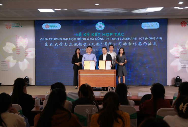 Cơ hội thực tập hưởng lương cho sinh viên Đại học Đông Á tại Luxshare - ICT  