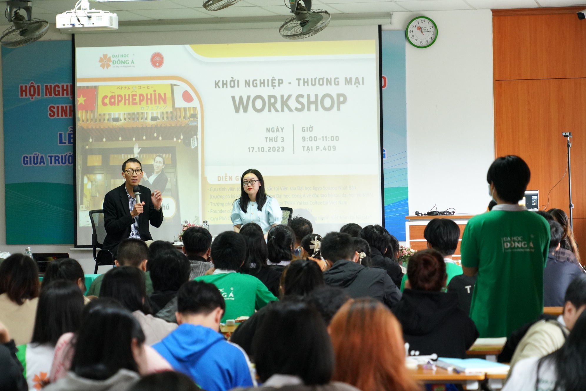 “Truyền lửa” trong sinh viên Đại học Đông Á từ workshop Khởi nghiệp – Thương mại