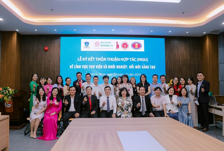 ĐH Đông Á mở rộng hợp tác về lĩnh vực thư viện và khởi nghiệp, đổi mới sáng tạo