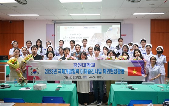 Dong A University Proudly Announces Certification of 85 Nursing Students in CPR Training Program in Collaboration with Kangwon National University, South Korea