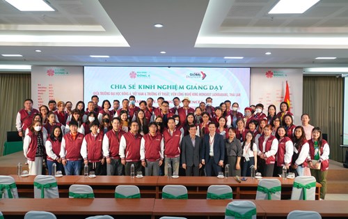 Giao lưu kinh nghiệm giảng dạy với hơn 60 giáo sư và giảng viên Viện King Mongkut, Thái Lan 