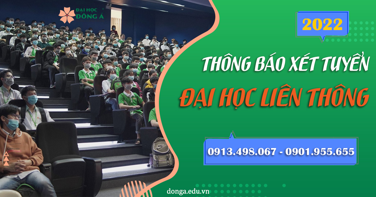 Thông báo xét tuyển đại học liên thông năm 2022