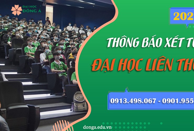 Thông báo xét tuyển đại học liên thông năm 2022