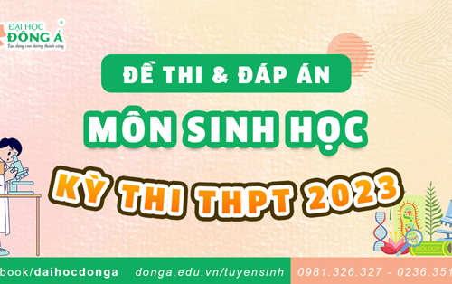 Đề thi và đáp án kỳ thi Tốt nghiệp THPT 2023 - môn Sinh học