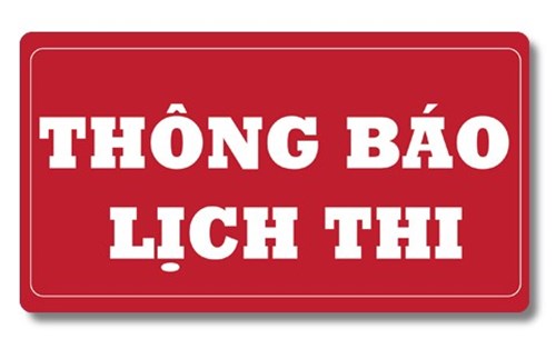 Lịch thi tuyển sinh Liên thông - tháng 12/2018