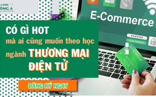 Có gì "hot" mà ai cũng muốn theo học ngành Thương mại điện tử?