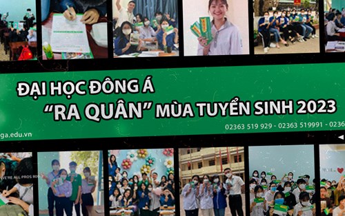 Đại học Đông Á "SẴN SÀNG" mùa Tuyển sinh 2023  