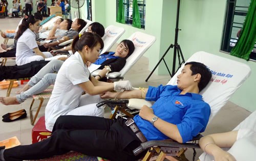  Sinh viên, giảng viên hiến 337 đơn vị máu