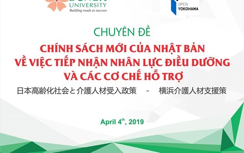 Chính sách mới của Nhật về tiếp nhận nhân lực Điều dưỡng và các cơ chế hỗ trợ