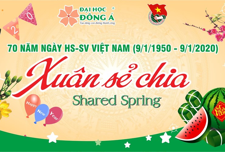 ĐH Đông Á Check-in tại ngày hội văn hóa dân gian trường THPT Tôn Thất Tùng - Đà Nẵng