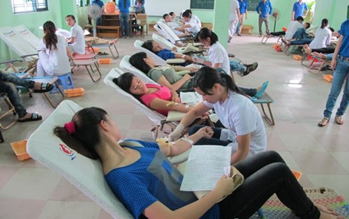 UDA students participated in Blood Donation