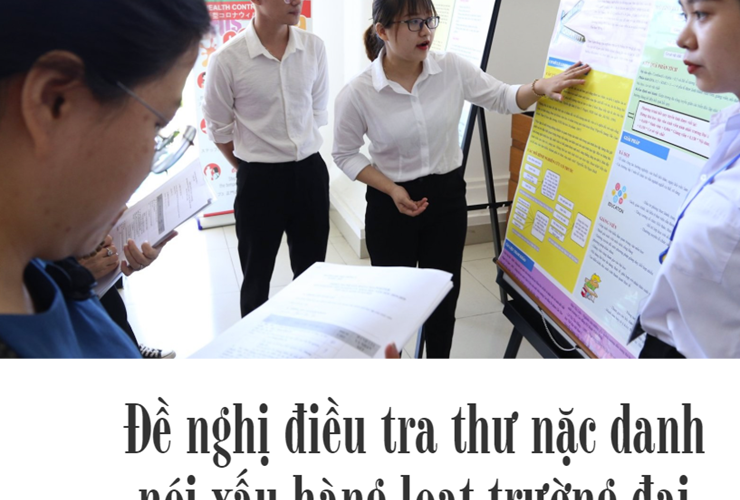 Tạp chí Người đưa tin	- Đề nghị điều tra thư nặc danh nói xấu hàng loạt trường đại học ở Đà Nẵng