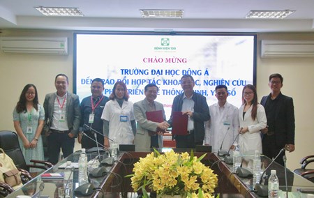 IAD (UDA) AND HOSPITAL 199 - MINISTRY OF POLICE  SIGNED AND MOU FOR DEVELOPING INTELLIGENT MEDICINE AND DIGITAL MEDICINE AT THE HOSPITAL AND COMMUNITY IN DANANG