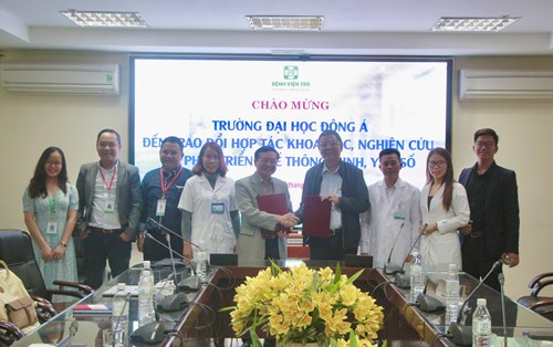 IAD (UDA) AND HOSPITAL 199 - MINISTRY OF POLICE  SIGNED AND MOU FOR DEVELOPING INTELLIGENT MEDICINE AND DIGITAL MEDICINE AT THE HOSPITAL AND COMMUNITY IN DANANG