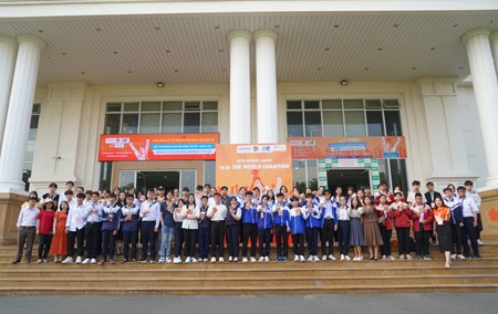 Dong A's 7th time of hosting MOSWC 2024 in the Central area of Vietnam